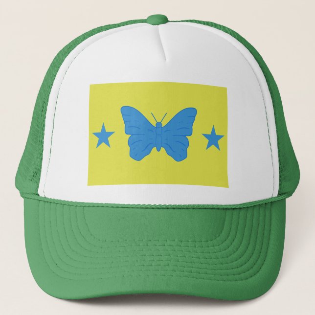 Boné Chapéu com a Bandeira de Bady Bassitt, Brasil (Frente)