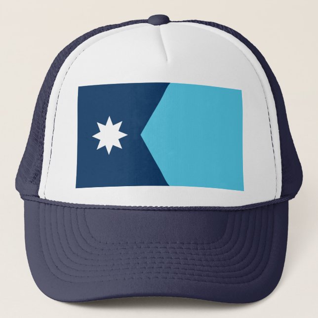 Boné Chapéu com a Bandeira de Minnesota, EUA (Frente)