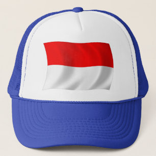 Boné Chapéu com a Bandeira de Mônaco