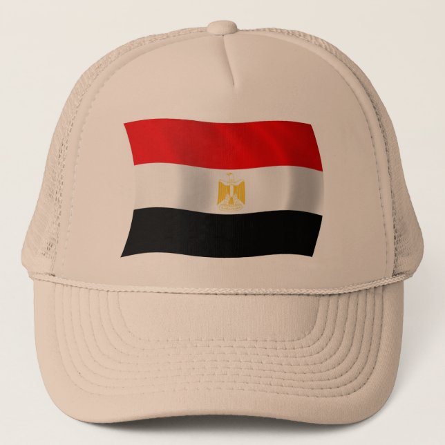 Boné Chapéu com a Bandeira do Egito (Frente)