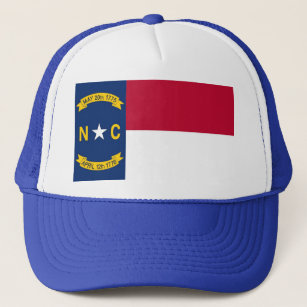Boné Chapéu com a bandeira do estado de North Carolina
