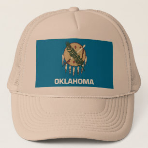 Boné Chapéu com a bandeira do estado de Oklahoma - EUA
