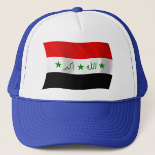Boné Chapéu com a Bandeira do Iraque