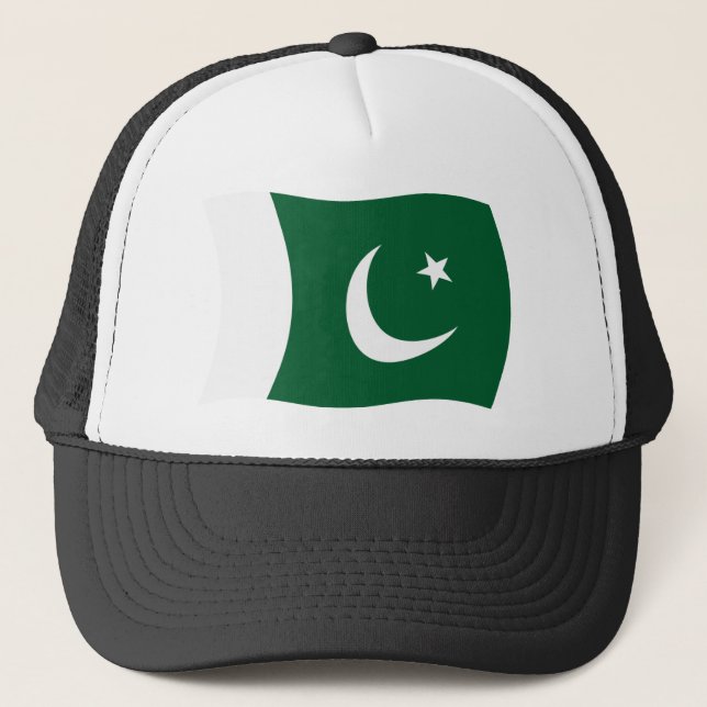 Boné Chapéu com a Bandeira do Paquistão (Frente)