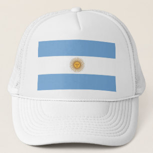 Boné Chapéu com Bandeira da Argentina