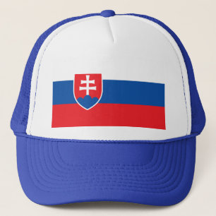 Boné Chapéu com Bandeira da Eslováquia