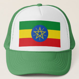 Boné Chapéu com Bandeira da Etiópia