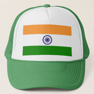 Boné Chapéu com Bandeira da Índia