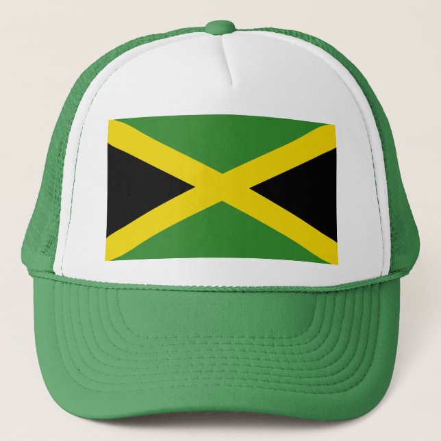 Boné Chapéu com Bandeira da Jamaica (Frente)