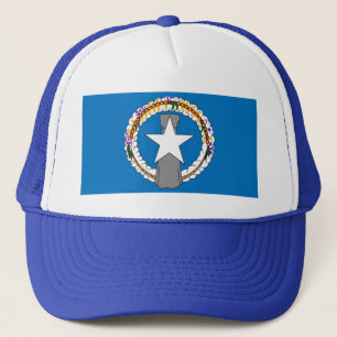 Boné Chapéu com Bandeira das Ilhas Mariana Nortes - EU