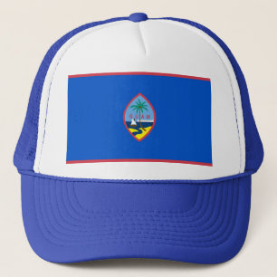 Boné Chapéu com Bandeira de Guam - EUA