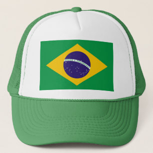 Boné Chapéu com Bandeira do Brasil