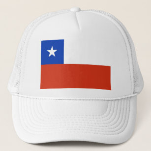Boné Chapéu com Bandeira do Chile