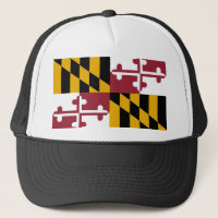 Chapéu com Bandeira do Estado de Maryland - EUA