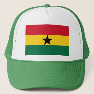 Boné Chapéu com Bandeira do Gana