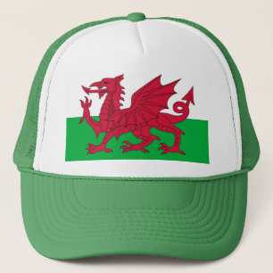 Boné Chapéu com Bandeira do País de Gales