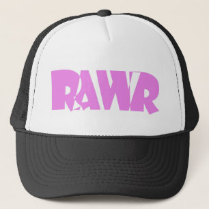 Boné Chapéu cor-de-rosa de Rawr