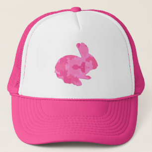 Boné Chapéu cor-de-rosa do coelhinho da Páscoa da