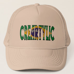 Boné chapéu crearílico do Brasil