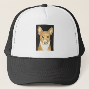 Boné Chapéu da arte do cão de "Basenji"