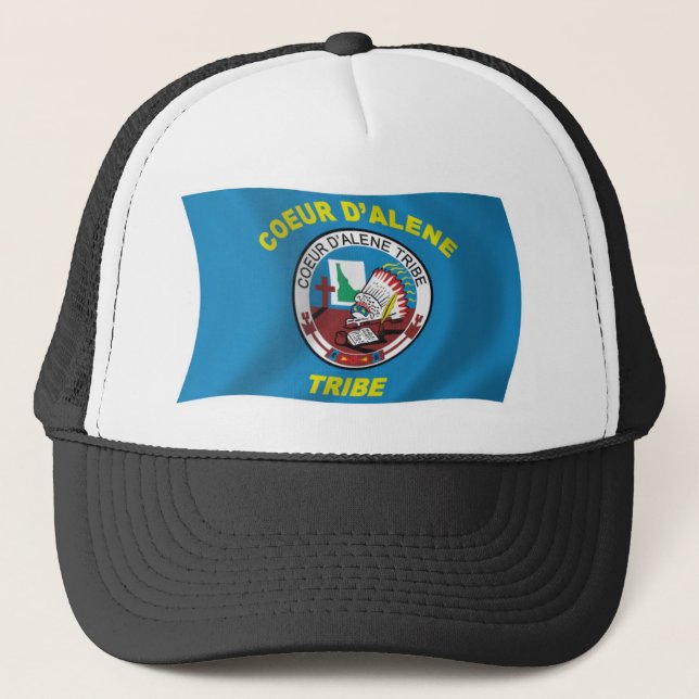 Boné Chapéu da Bandeira Coeur d'Alene (Frente)