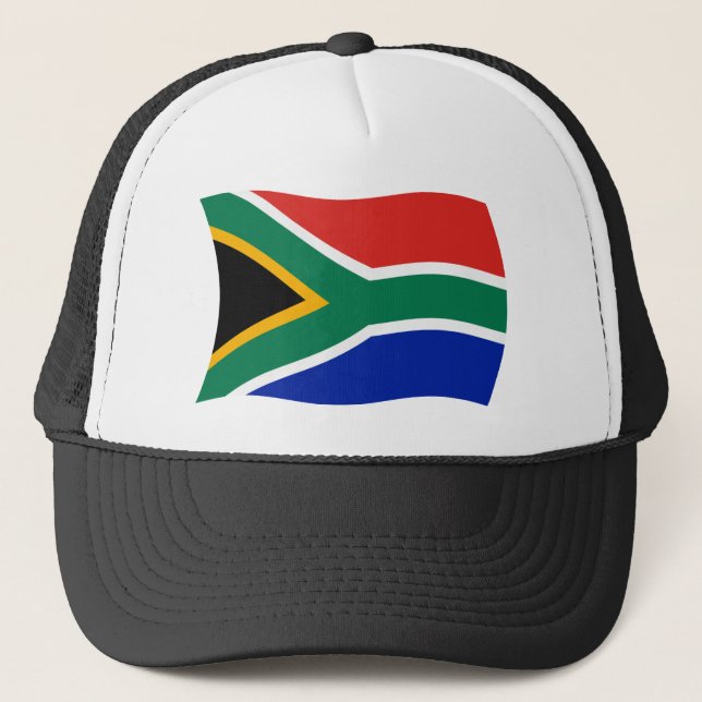 Boné Chapéu da Bandeira da África do Sul (Frente)