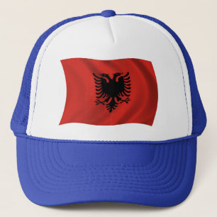 Boné Chapéu da Bandeira da Albânia