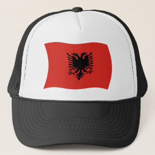 Boné Chapéu da Bandeira da Albânia