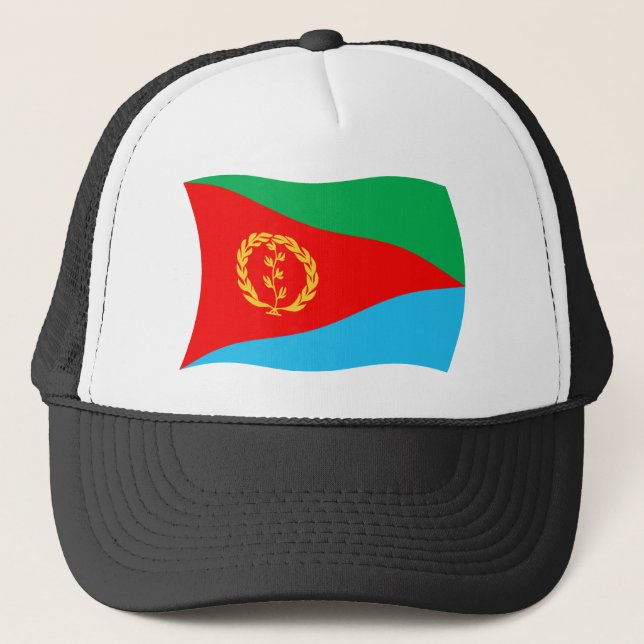 Boné Chapéu da Bandeira da Eritreia (Frente)