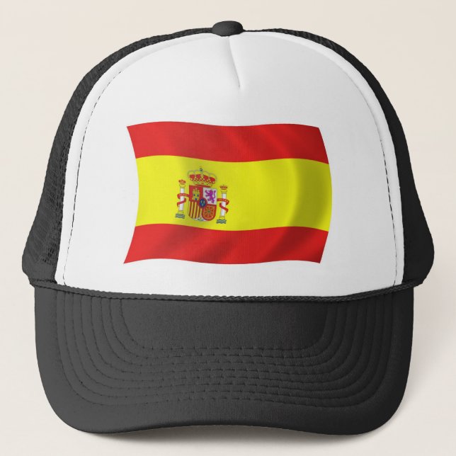 Boné Chapéu da Bandeira da Espanha (Frente)