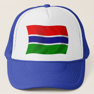 Boné Chapéu da Bandeira da Gâmbia
