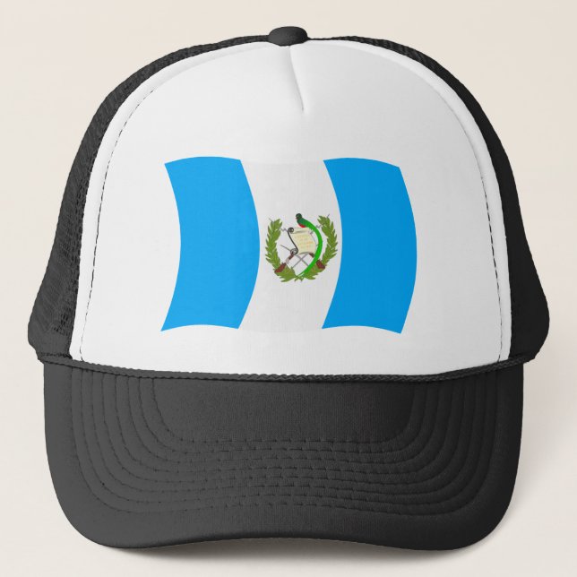 Boné Chapéu da Bandeira da Guatemala (Frente)