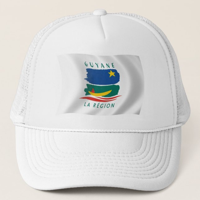Boné Chapéu da Bandeira da Guiana Francesa (Frente)