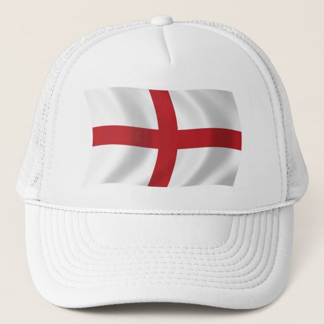 Boné Chapéu da Bandeira da Inglaterra (Frente)