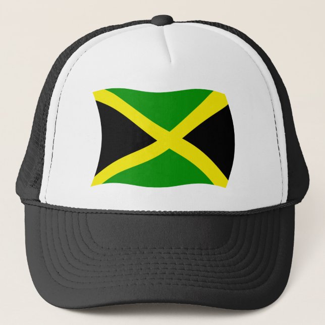 Boné Chapéu da Bandeira da Jamaica (Frente)