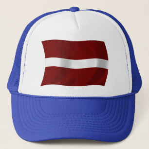 Boné Chapéu da Bandeira da Letônia