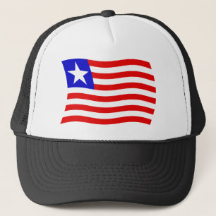 Boné Chapéu da Bandeira da Libéria