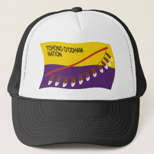 Boné Chapéu da Bandeira da Nação Tohono O'odham