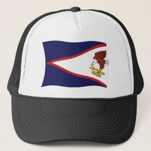 Boné Chapéu da Bandeira da Samoa Americana