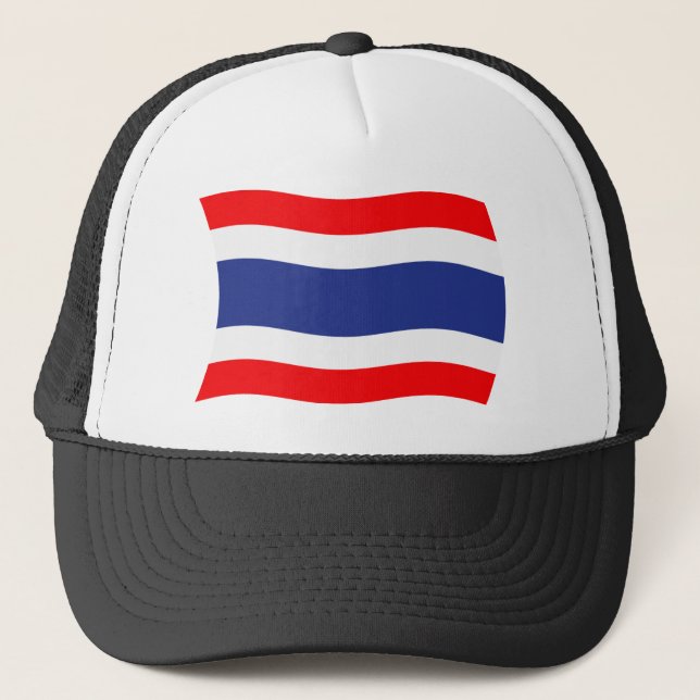 Boné Chapéu da Bandeira da Tailândia (Frente)