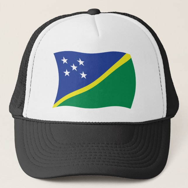 Boné Chapéu da Bandeira das Ilhas Salomão (Frente)
