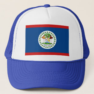 Boné Chapéu da bandeira de Belize