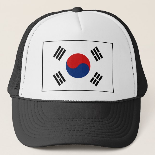 Boné Chapéu da bandeira de Coreia do Sul (Frente)