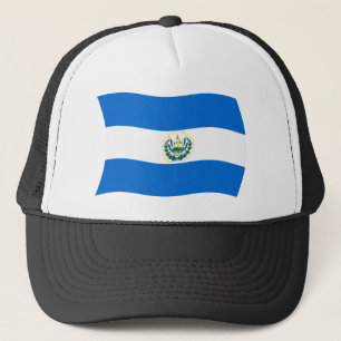 Boné Chapéu da Bandeira de El Salvador