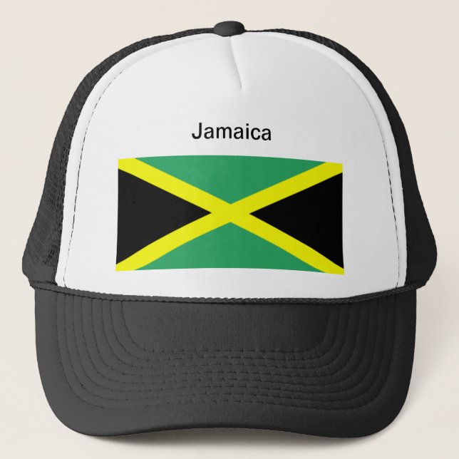 Boné Chapéu da bandeira de Jamaica (Frente)