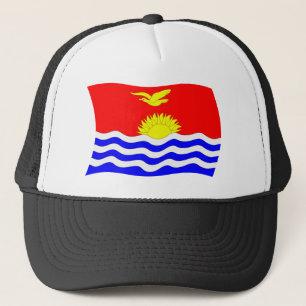 Boné Chapéu da Bandeira de Kiribati