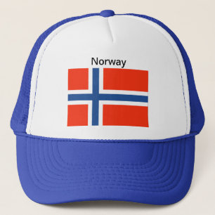 Boné Chapéu da bandeira de Noruega