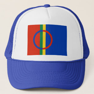 Boné Chapéu da bandeira de Sami