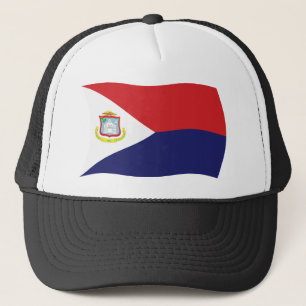 Boné Chapéu da Bandeira de Sint Maarten