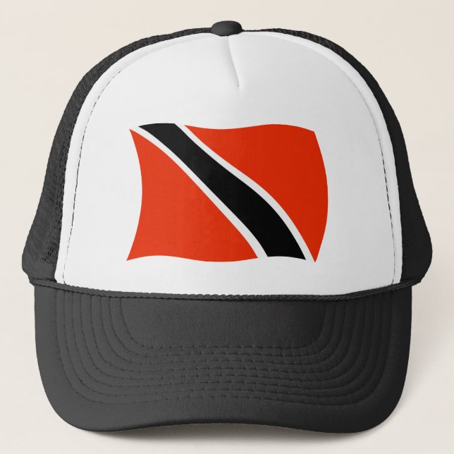 Boné Chapéu da Bandeira de Trinidad e Tobago (Frente)